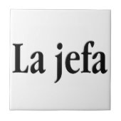 La jefa fliese (Vorderseite)