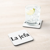 La jefa getränkeuntersetzer (Rechte Seite)
