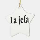 La jefa keramikornament (Links)