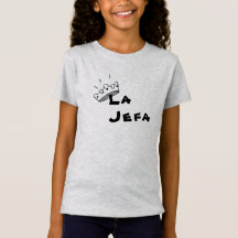 "La Jefa" kleines Mädchen T-Shirt
