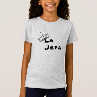 "La Jefa" kleines Mädchen T-Shirt