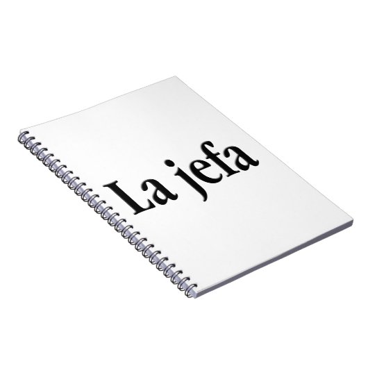 La jefa notizblock (Rechte Seite)