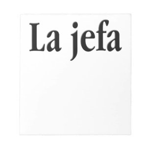La jefa notizblock