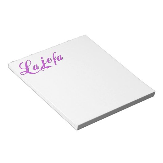 La jefa notizblock (angewinkelt)