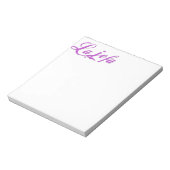 La jefa notizblock (Rotiert)