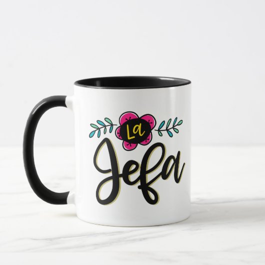 La Jefa, Tasse (Links)