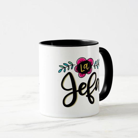 La Jefa, Tasse (VorderseiteRechts)