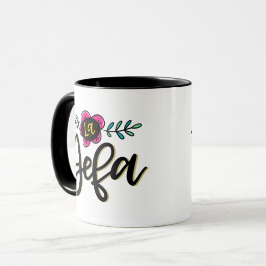 La Jefa Tasse (Vorderseite Links)