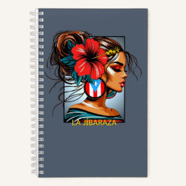 La Jíbaraza 11 – Puerto Rican Jíbara Art • Boricua Notizblock