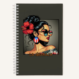 La Jíbaraza 12 – Puerto Rican Jíbara Art • Boricua Notizblock