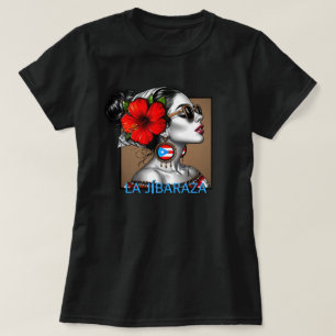 La Jibaraza 13 – Puerto-ricanische Jíbara • Boricu T-Shirt