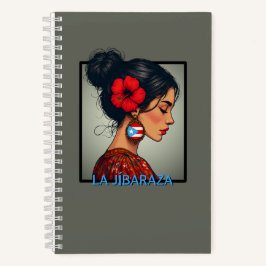 La Jíbaraza 14 – Puerto Rican Jíbara Art • Boricua Notizblock