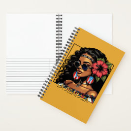 La Jíbaraza 1 – Puerto-ricanische Jíbara Kunst • B Notizblock