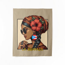 La Jíbaraza 2 – Puerto Rican Jíbara Art • Boricua