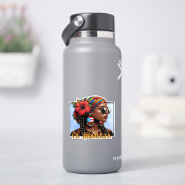 La Jíbaraza 9 – Puerto Rican Jíbara Art • Boricua  Aufkleber