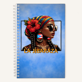 La Jíbaraza 9 – Puerto Rican Jíbara Art • Boricua Notizblock