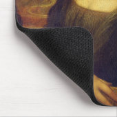 La Joconde - Portrait de Mona Lisa - Léonard de Vi Mousepad (Ecke)