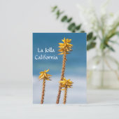 La Jolla Agave and Ocean Postkarte (Stehend Vorderseite)