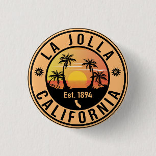 La Jolla Beach Cove - San Diego California Button