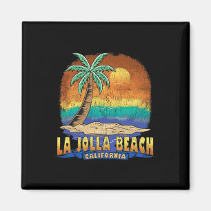 La Jolla Beach Kalifornien Vintage Not leidende Se Magnet