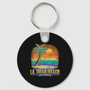 La Jolla Beach Kalifornien Vintage Not leidende Se Schlüsselanhänger