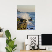 La Jolla, CA Poster (Heimbüro)