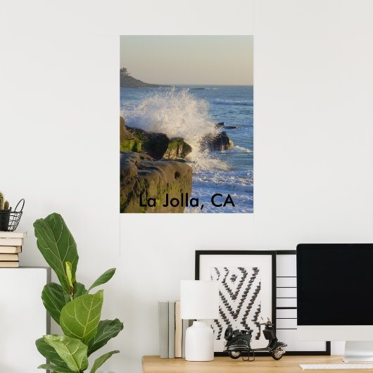 La Jolla, CA Poster (Heimbüro)