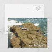 La Jolla, CA Postkarte (Vorne/Hinten)
