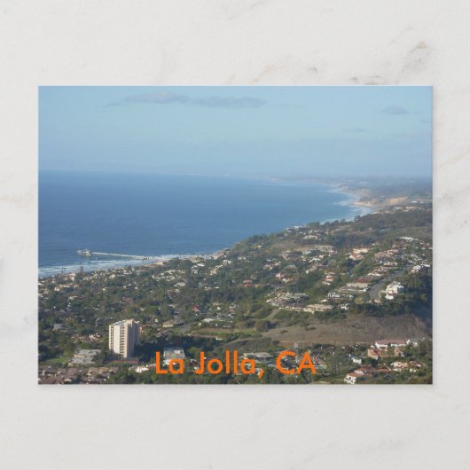 La Jolla, CA Postkarte (Vorderseite)