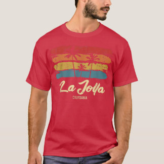 La Jolla California Palm Trees CA Retro T-Shirt