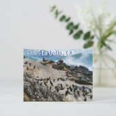 La Jolla California Post Card Postkarte (Stehend Vorderseite)