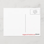 La Jolla California Post Card Postkarte (Rückseite)