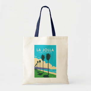 La Jolla California Reise Kunst Vintage Tragetasche