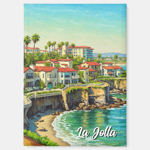 La Jolla California Travel Magnet