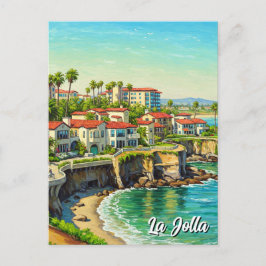 La Jolla California Travel Postkarte