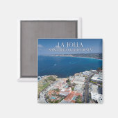 La Jolla California, USA Magnet (Vorderseite/Rückseite)