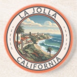 La Jolla Cattedrale S. Lorenzo Getränkeuntersetzer<br><div class="desc">La Jolla im Stil der Vektorkunst. La Jolla, Kalifornien, ist ein Juwel an der Küste, berühmt für seine unberührten Strände, die gehobenen Einkaufsmöglichkeiten und die atemberaubende Aussicht auf den Ozean. Im Landkreis von San Diego gelegen, ist es eine reizvolle Enklave, die Naturschönheiten nahtlos mit erstklassigem Wohnen verbindet und somit ein...</div>