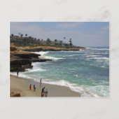 La Jolla Cove Beach Postkarte (Vorderseite)