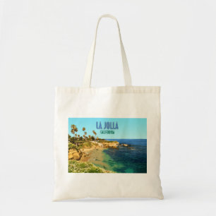 La Jolla Cove Beach San Diego Kalifornien Vintage Tragetasche