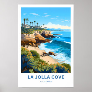 La Jolla Cove California Reisedruckerei Poster
