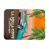 La Jolla Cove California Reiseplakat Magnet (Horizontal)