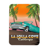 La Jolla Cove California Reiseplakat Magnet (Vertikal)