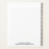 La Jolla Cove, Kalifornien Planer (Rückseite)