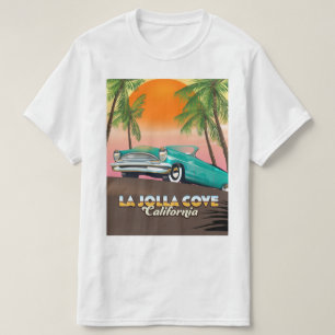 La Jolla Cove Kalifornien Reiseplakat T-Shirt