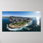 La Jolla Cove Panoramic Poster (Vorne)
