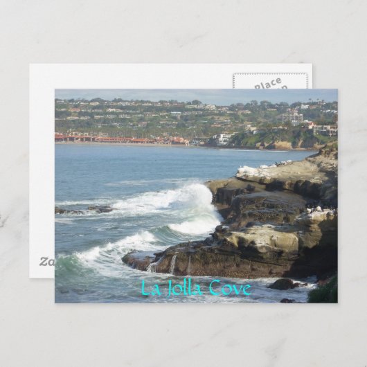 La Jolla Cove Postkarte (Vorne/Hinten)