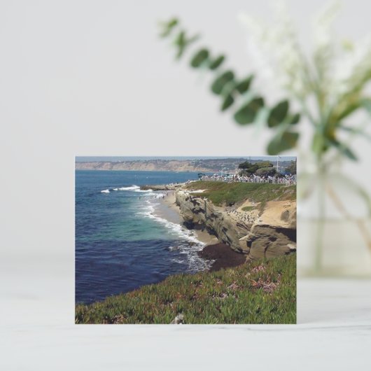 La Jolla Cove Postkarte (Stehend Vorderseite)