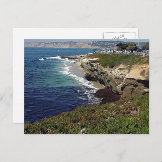 La Jolla Cove Postkarte (Vorne/Hinten)