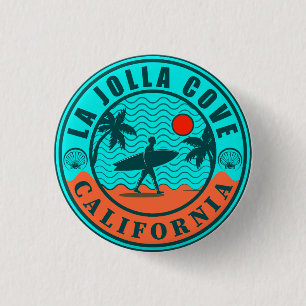 La Jolla Cove San Diego California Souvenirs Button