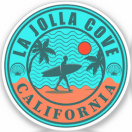 La Jolla Cove San Diego Monument Obelisk Aufkleber